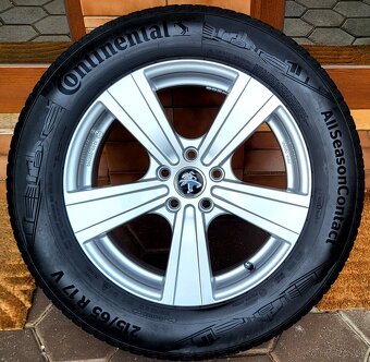Alu R17 5x108 Peugeot,Citroen,... + zimné pneu 215/65 R17 - 5