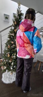 Krasna farebna lyziarska suprava zn.Authority XS/S - 5