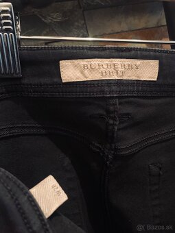 BURBERRY čierne džínsy - 5