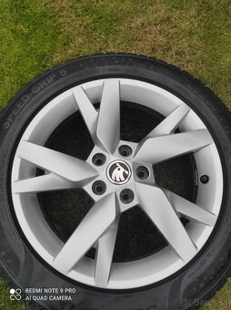 5x112 r17 orig.Skoda Octavia 4  LYRA - 5