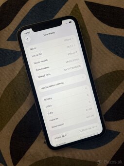 iPhone 11 64GB white - 100% batéria - 5