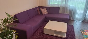Rohová sedačka s rozkladom a úložným priestorom - 5