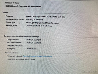 Predám funkčnú použitú matičnú dosku do notebooku HP ENVY - 5