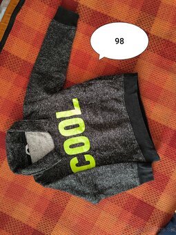 Chlapčenské mikiny 80-96 veľkosť - 5