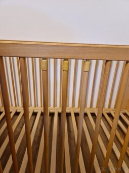 Detská drevená postieľka Pinolino 70×140 - 5