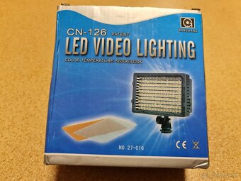 LED video svetlo CN-126 - 5