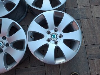 Predám org.hlinikové disky Skoda--R16 - 5