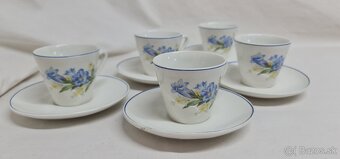 Šálky s podšálkami Ditmar Urbach Czechoslovakia - 5