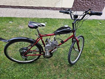 Motobicykel 80ccm benzín 2 takt. - 5