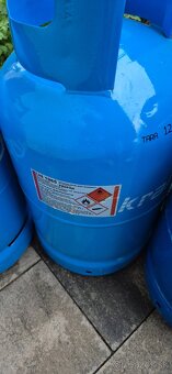 Predám 10kg propan butan fľaše s zostatkovým plynom.. - 5