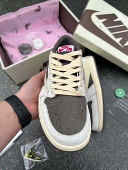 Nike Jordan 1 Retro Low Travis Scot Mocha tenisky - 5