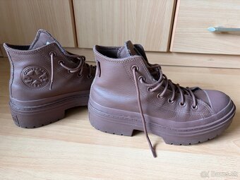 Hnedé Converse tenisky 39 - 5