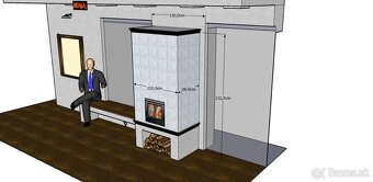 Predám kachlovú pec - 5