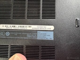 Predám pokazený notebook na náhradné diely zn.Dell e6440. - 5