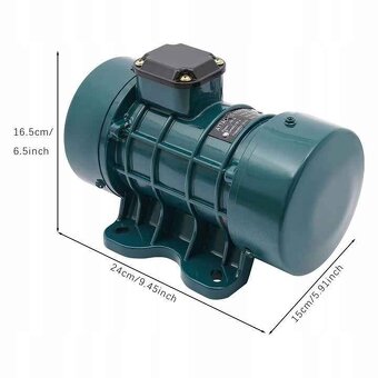 250W vibračný motor 1F/ 220V / 2840 ot./min - 5