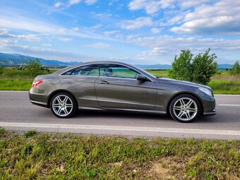 Mercedes Benz E coupe 350 CDI AMG - hnedá koža - 5