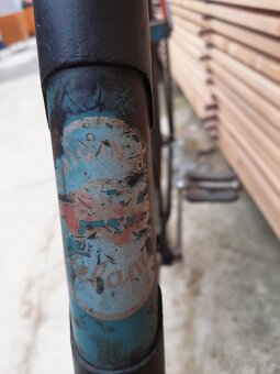Predám starý zachovalý bicykel na dekoráciu - 5
