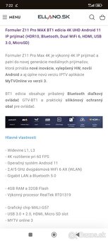 Predám Formuler Z11 PRo Android 4k Tv box - 5