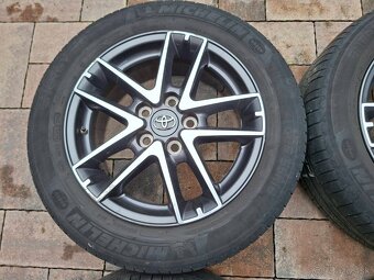 Orig. hliníkové disky Toyota R16, 5x114,3 - 5