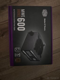 600W MWE Bronze CoolerMaster zdroj v perfektnom stave - 5
