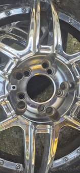 22" americké kolesá, chromované, racing, elektróny - 5