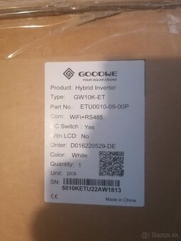 Goodwe ET Hybrid Menič / Striedač / Invertor - 5