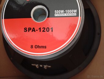 Reprobedne 12" 250/1000W + stojany - 5
