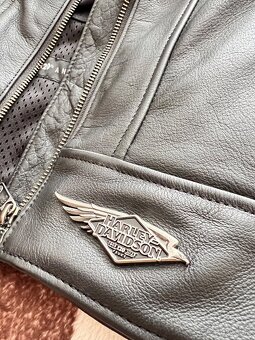 Dámska kožená bunda Harley Davidson - 5