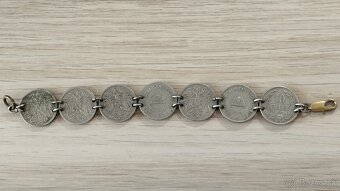 Patriotický náramek z mincí RU - 5