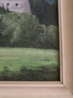 Obraz Stará Lubovna, Petruláka olej, 56x76cm - 5