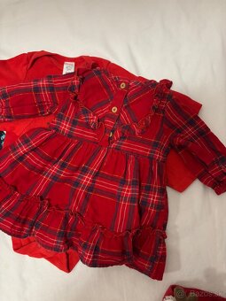 Vianočné oblečenie 62 (0-3 mesiace) - 5