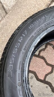 235/55 r17 zimné 2x - 5
