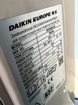 Split klimatizacia Daikin Sensira FTXF25D + RXF25D 2,5kW - 5