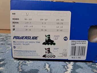 Inline korcule powerslide universe 4w 29-32 - 5