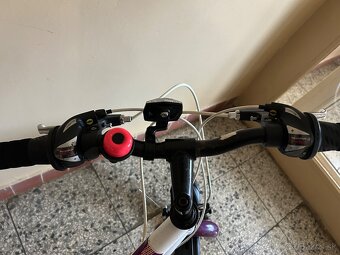 Detský horský bicykel Nakamura Sury 24” – Shimano 3x6, veľmi - 5