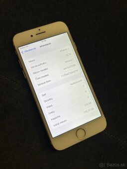 Iphone 7 128GB Gold - 100% batéria - 5