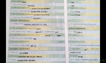 Opel Antara 2.2 CDTI 2015 predám ROLETA DO KUFRA, ROZVODOVK - 5