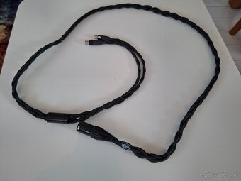kabel na sluchadla: FORZA Audioworks - Noir Hybrid HPC - 5