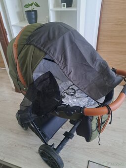 Kočík Petite&Mars Rover II. 3v1 olive - 5