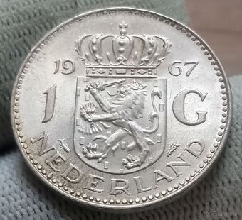 Strieborné mince Holandska. - 5