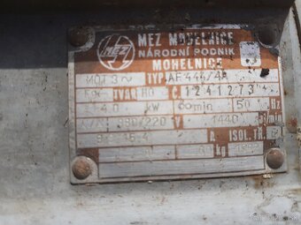 Predám elektromotor 3 kW 4 kW - 5