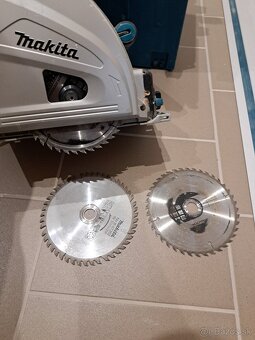 Makita SP6000J Ponorná pila + Makita 194925-9 vodiaca lišta - 5