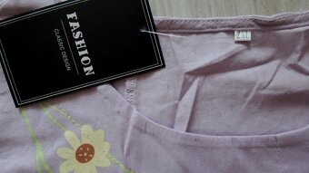 Fialová letná blúzka, v. XL/2XL - 5