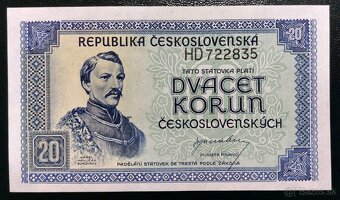 Bankovky I. Československé od roku 1926 do 1989 - 5