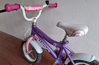 dievčenský bicykel LARA SWAN s 12" kolesami - 5