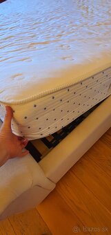 Postel CINZANO s rostami aj matracom 160x200 - 5
