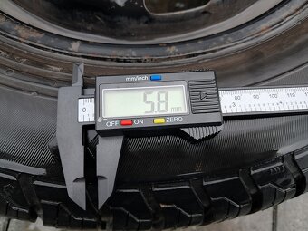 Zimna sada / zimne pneu  175/70 r14 +  snimače tlaku TPMS - 5