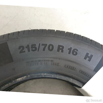 Letné pneumatiky 215/70 R16 CONTINENTAL - 5