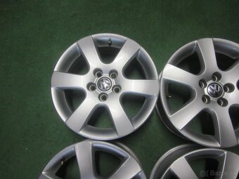 R15 hliníkové disky VOLKSWAGEN rozteč 5x100 ET43 - 5