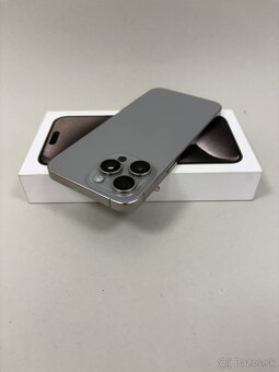 Apple iPhone 15 PRO MAX 256GB Natural Titanium-Batéria 100% - 5